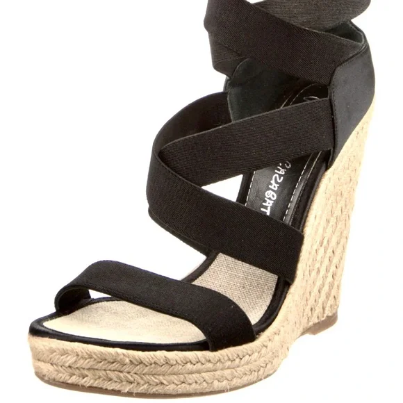 🇫🇷 Jean-Michel Cazabat Wedge Espadrilles - Picture 2 of 5